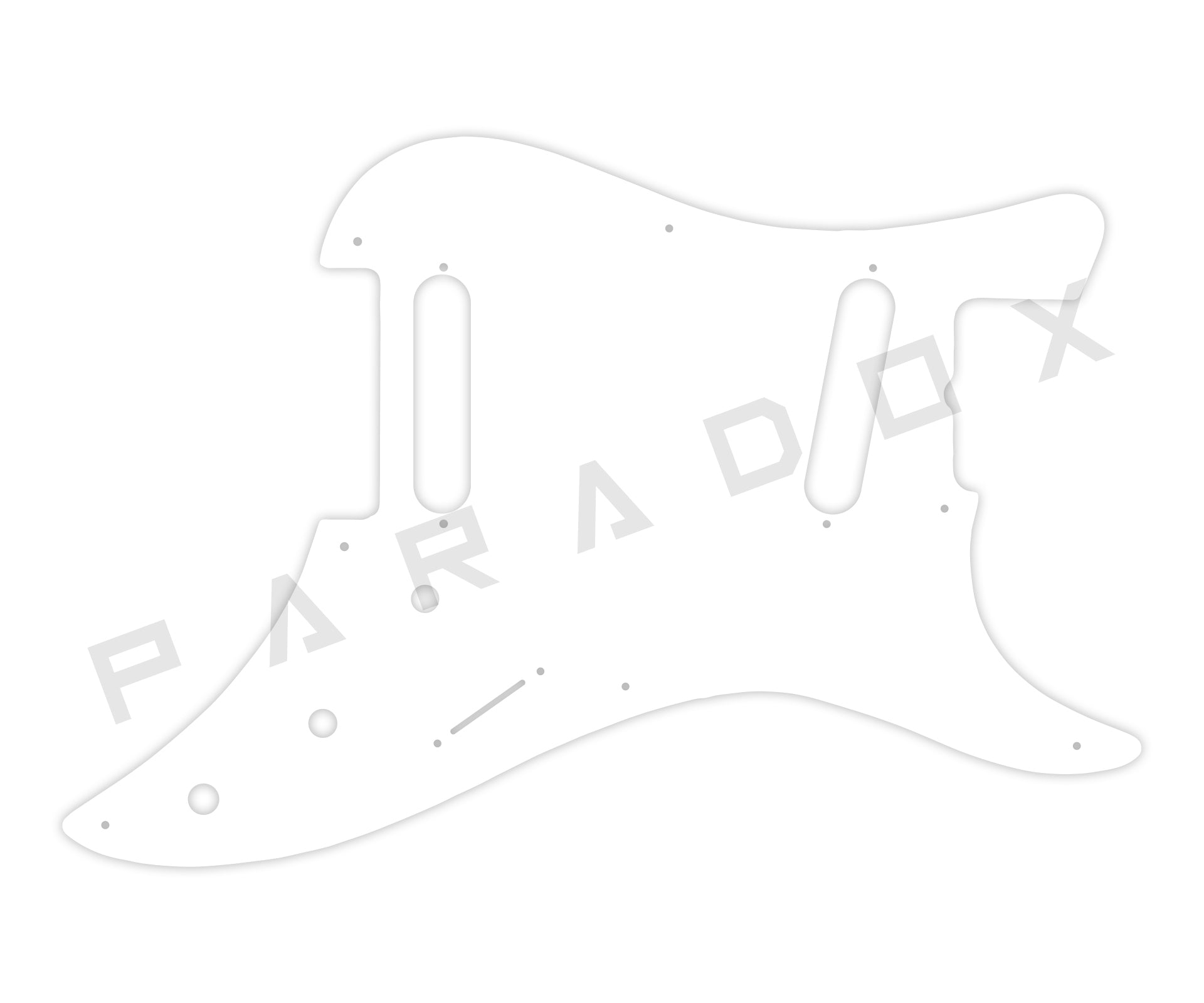 Custom Pickguard For 1981 - 1982 Made in America Fender Bullet Deluxe