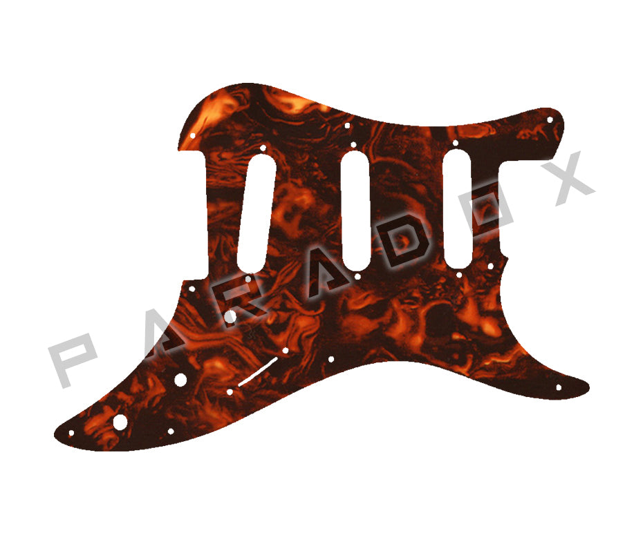Custom Pickguard For 1986 - 1988 Made in Japan Squier by Fender Bullet S-3T