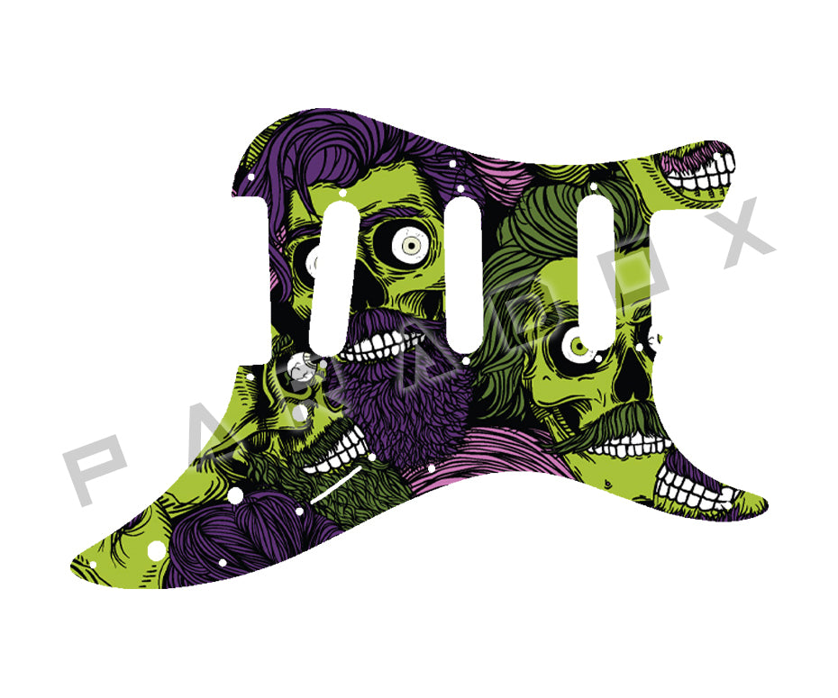 Custom Pickguard For 1986 - 1988 Made in Japan Squier by Fender Bullet S-3T