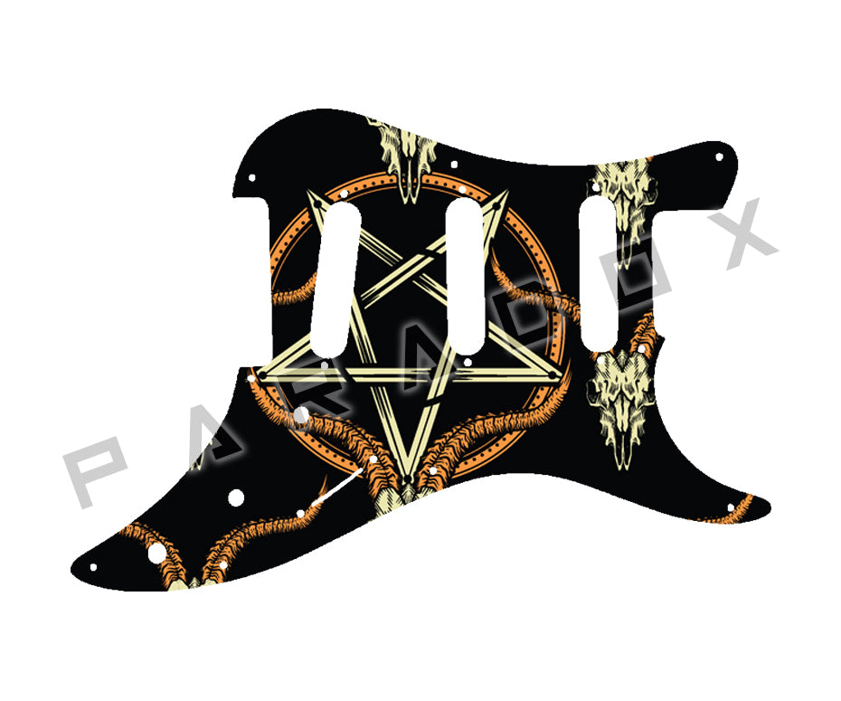 Custom Pickguard For 1986 - 1988 Made in Japan Squier by Fender Bullet S-3T