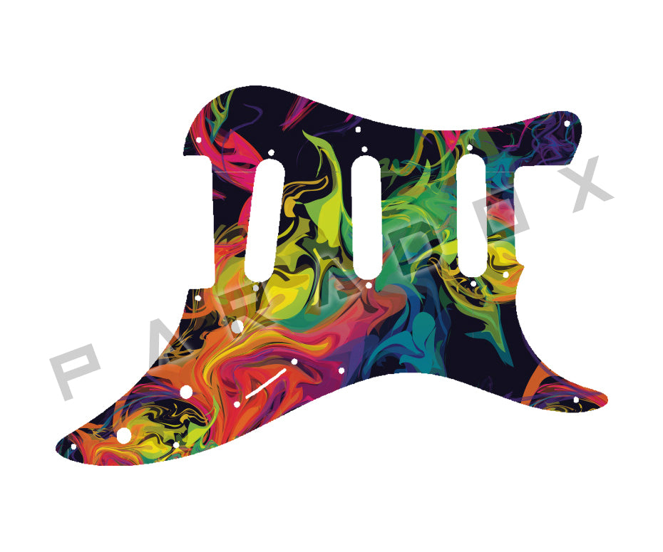 Custom Pickguard For 1986 - 1988 Made in Japan Squier by Fender Bullet S-3T