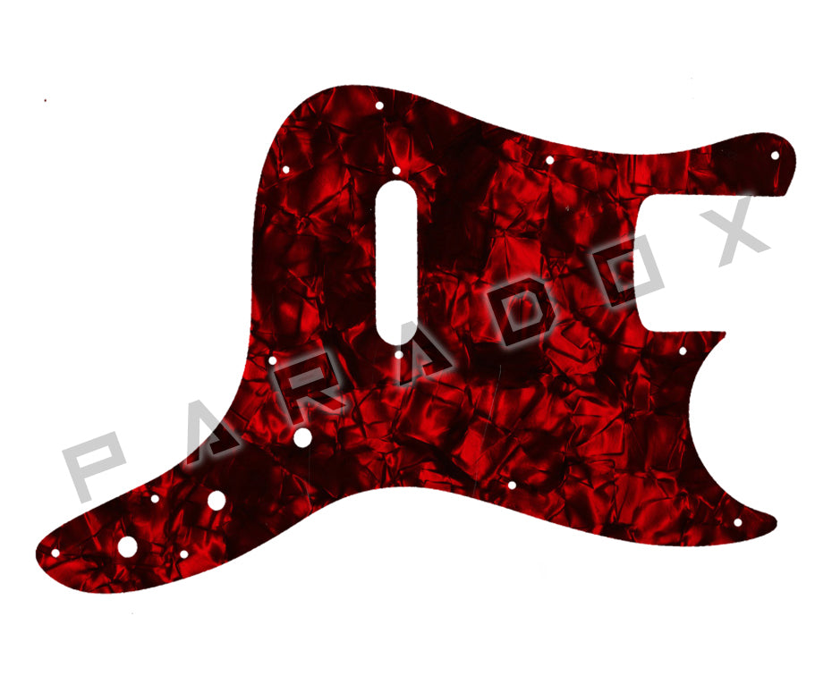 Custom Pickguard For 2004 Made in Indonesia Squier Affinity Bronco Bass