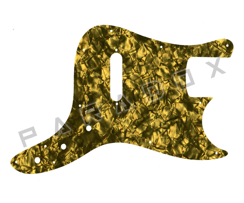 Custom Pickguard For 2004 Made in Indonesia Squier Affinity Bronco Bass