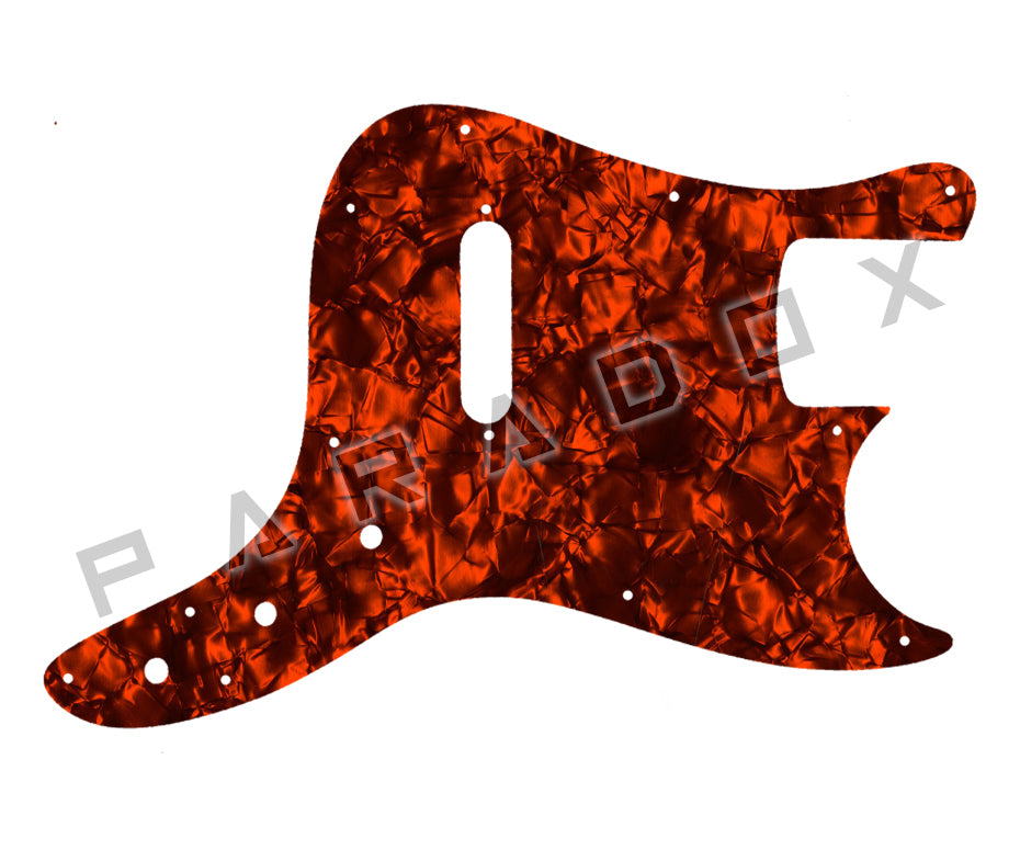 Custom Pickguard For 2004 Made in Indonesia Squier Affinity Bronco Bass