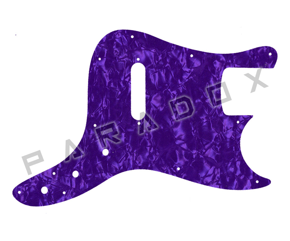 Custom Pickguard For 2004 Made in Indonesia Squier Affinity Bronco Bass