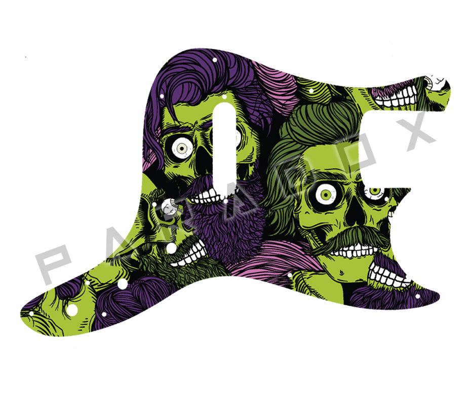 Custom Pickguard For 2004 Made in Indonesia Squier Affinity Bronco Bass