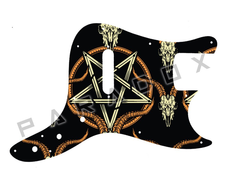 Custom Pickguard For 2004 Made in Indonesia Squier Affinity Bronco Bass