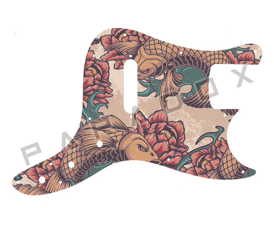 Custom Pickguard For 2004 Made in Indonesia Squier Affinity Bronco Bass