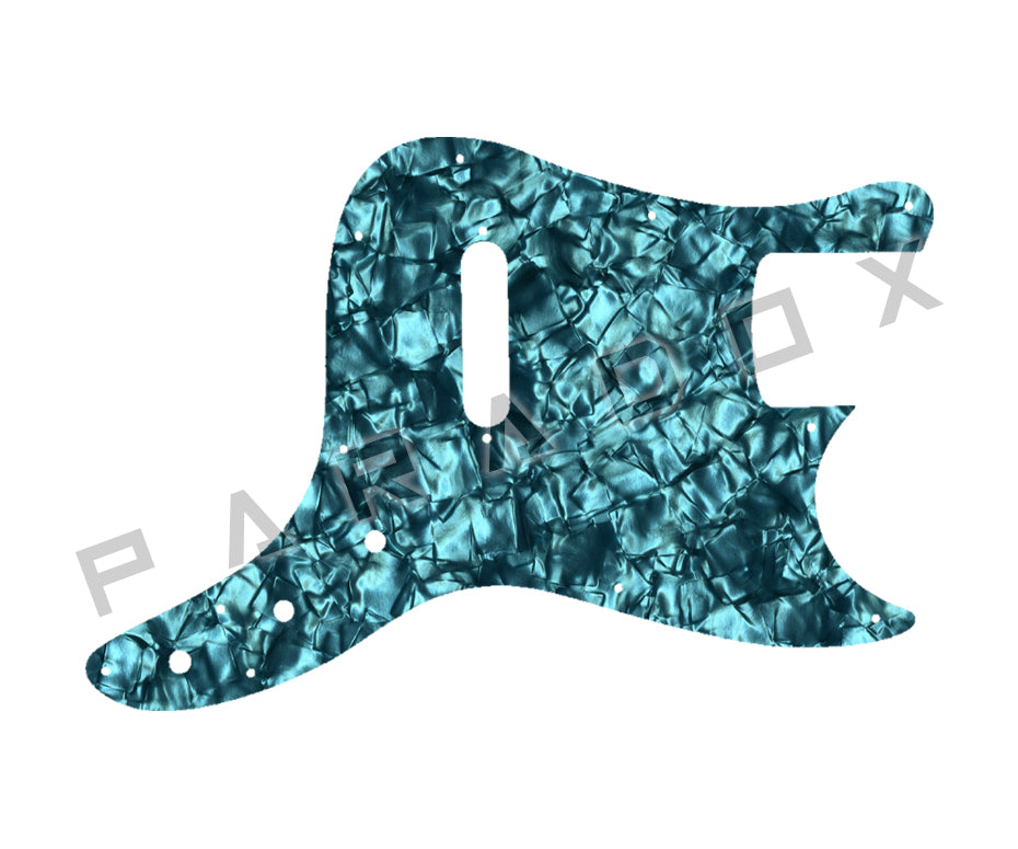 Custom Pickguard For 1998 - 2021 Squier by Fender Affinity Bronco Bass