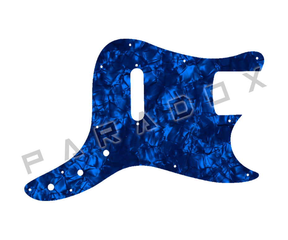 Custom Pickguard For 1998 - 2021 Squier by Fender Affinity Bronco Bass