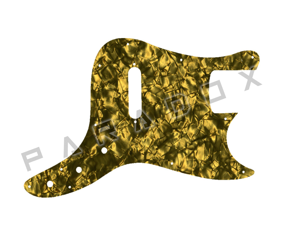 Custom Pickguard For 1998 - 2021 Squier by Fender Affinity Bronco Bass