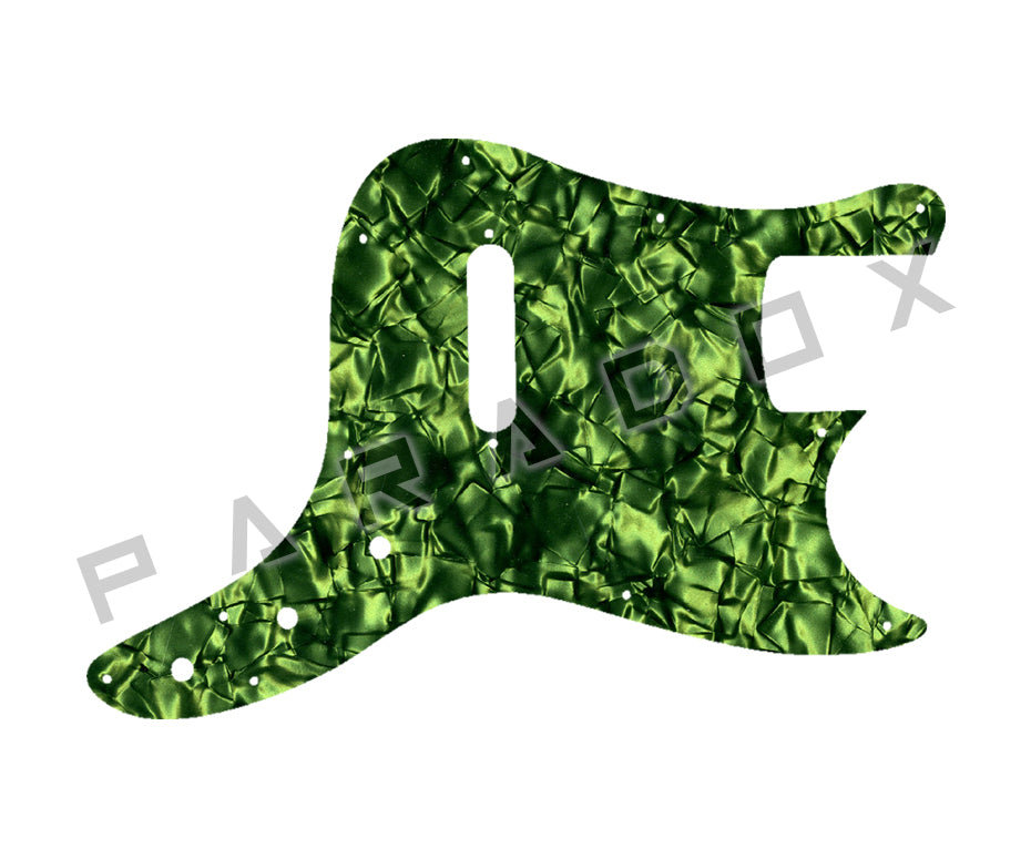Custom Pickguard For 1998 - 2021 Squier by Fender Affinity Bronco Bass