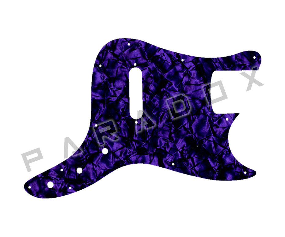 Custom Pickguard For 1998 - 2021 Squier by Fender Affinity Bronco Bass