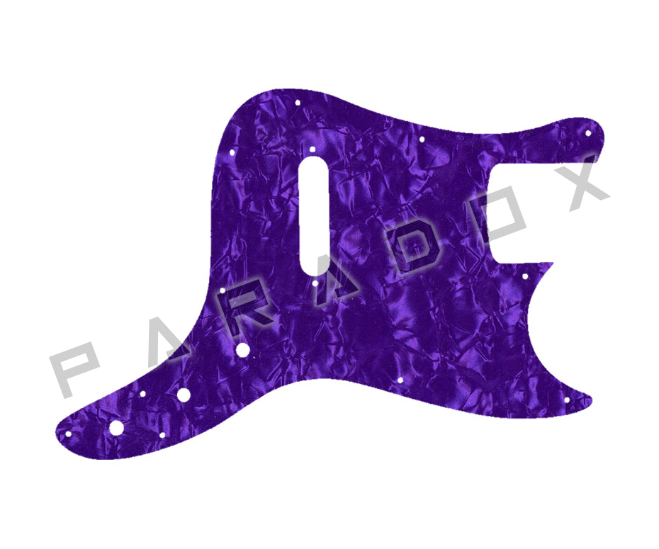Custom Pickguard For 1998 - 2021 Squier by Fender Affinity Bronco Bass