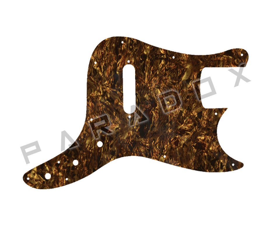 Custom Pickguard For 1998 - 2021 Squier by Fender Affinity Bronco Bass