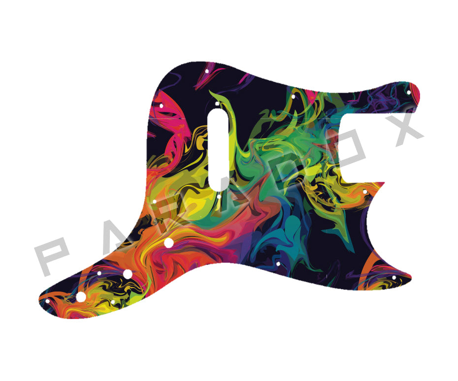 Custom Pickguard For 1998 - 2021 Squier by Fender Affinity Bronco Bass