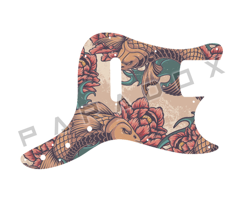 Custom Pickguard For 1998 - 2021 Squier by Fender Affinity Bronco Bass