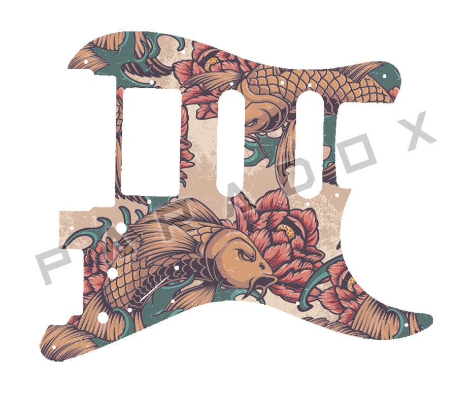 Custom Pickguard For 1988 - 1989 Made in Japan Casio PG-380 Synth Guitar