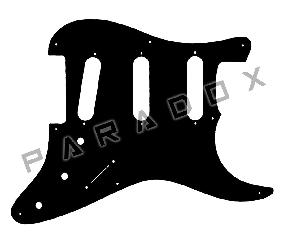 Custom Pickguard For 1986 - 1989 Made in Japan Charvel Model 1A3S Super Strat SSS
