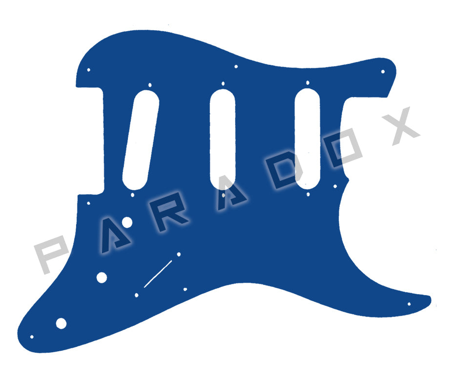 Custom Pickguard For 1986 - 1989 Made in Japan Charvel Model 1A3S Super Strat SSS
