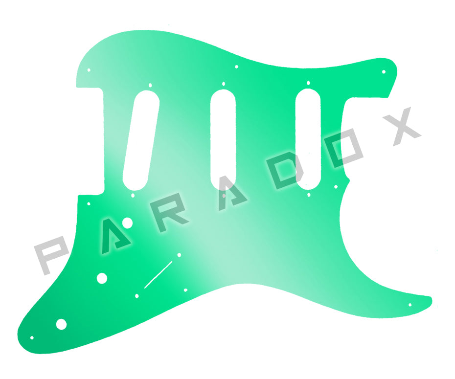 Custom Pickguard For 1986 - 1989 Made in Japan Charvel Model 1A3S Super Strat SSS