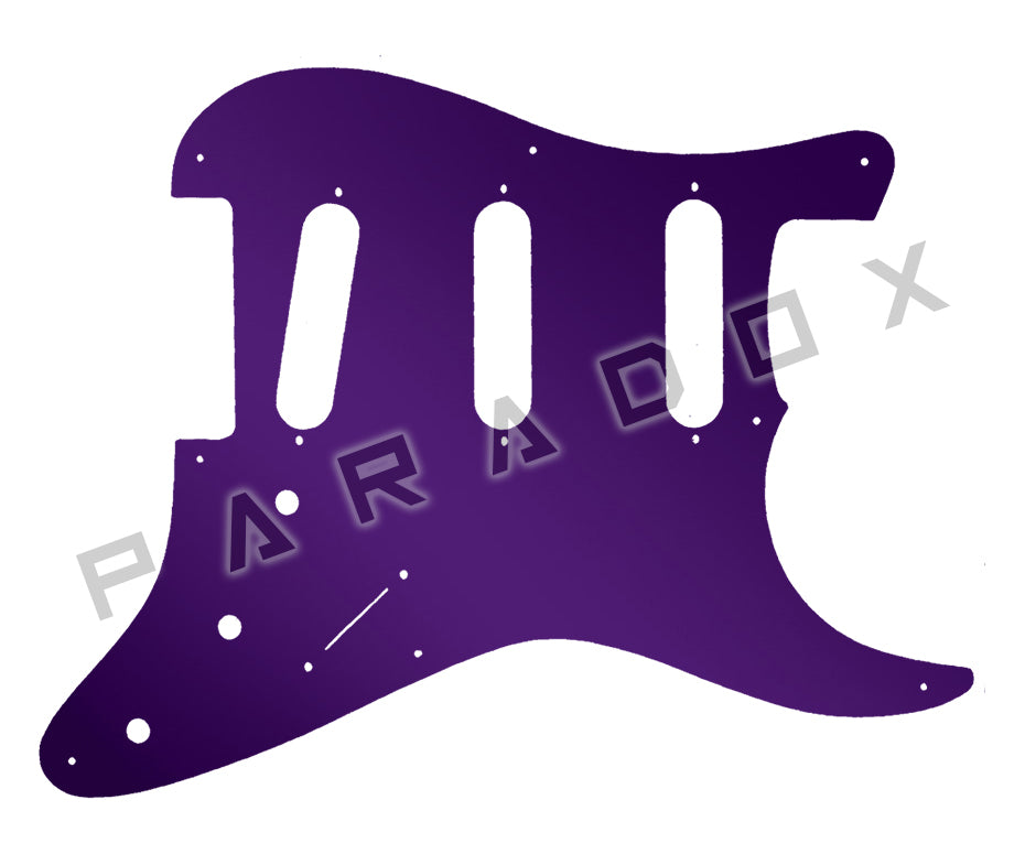 Custom Pickguard For 1986 - 1989 Made in Japan Charvel Model 1A3S Super Strat SSS