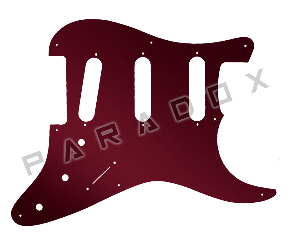 Custom Pickguard For 1986 - 1989 Made in Japan Charvel Model 1A3S Super Strat SSS
