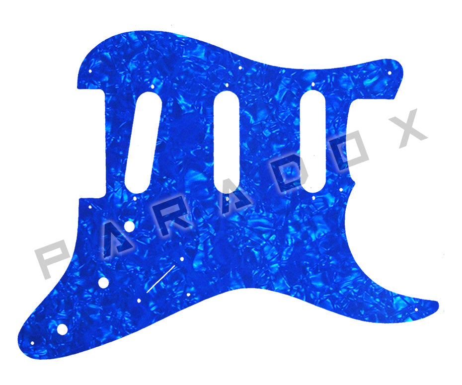 Custom Pickguard For 1986 - 1989 Made in Japan Charvel Model 1A3S Super Strat SSS