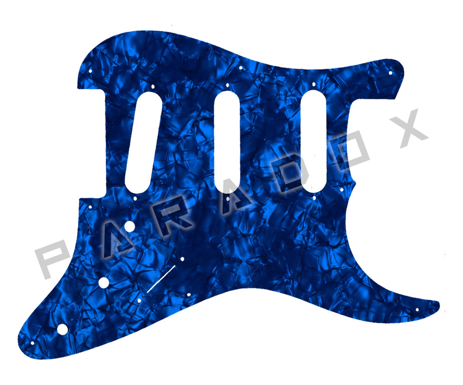 Custom Pickguard For 1986 - 1989 Made in Japan Charvel Model 1A3S Super Strat SSS