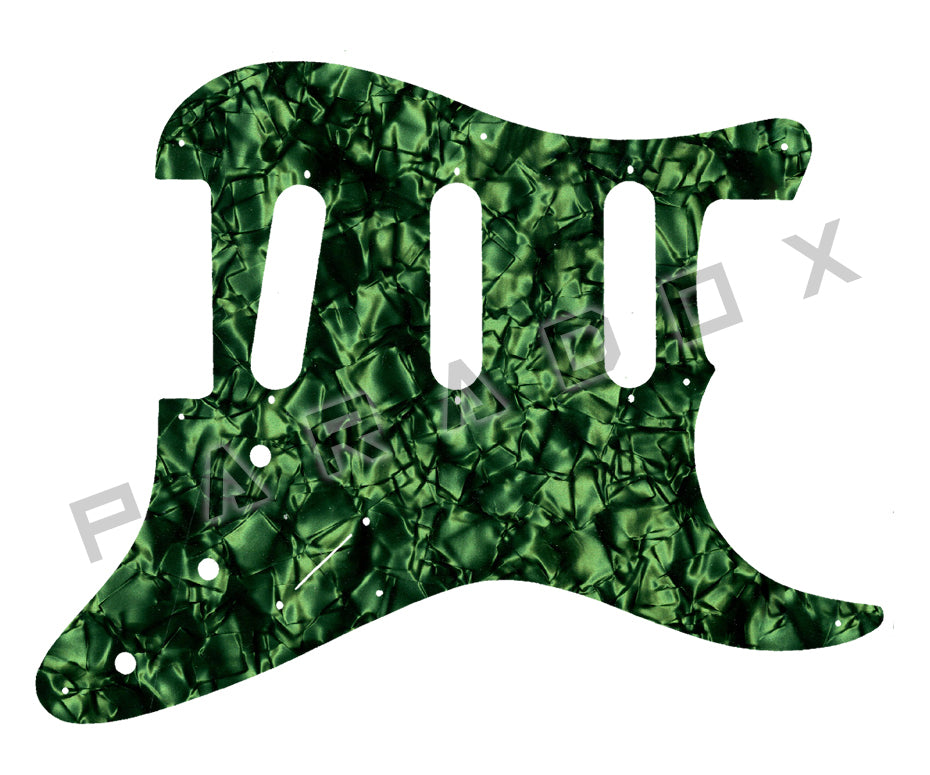Custom Pickguard For 1986 - 1989 Made in Japan Charvel Model 1A3S Super Strat SSS