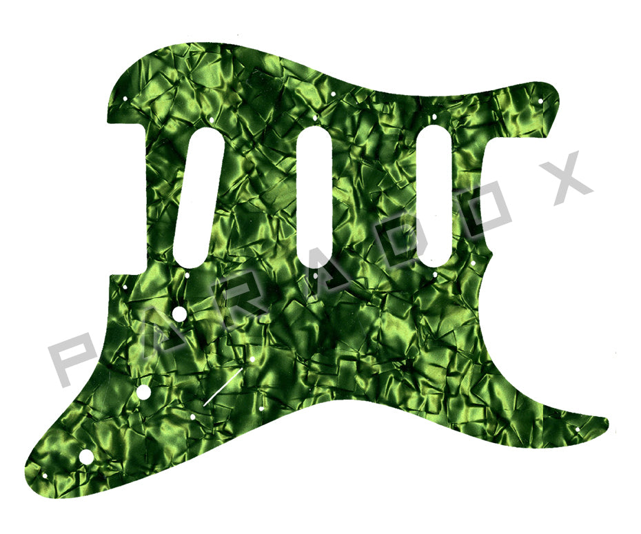 Custom Pickguard For 1986 - 1989 Made in Japan Charvel Model 1A3S Super Strat SSS