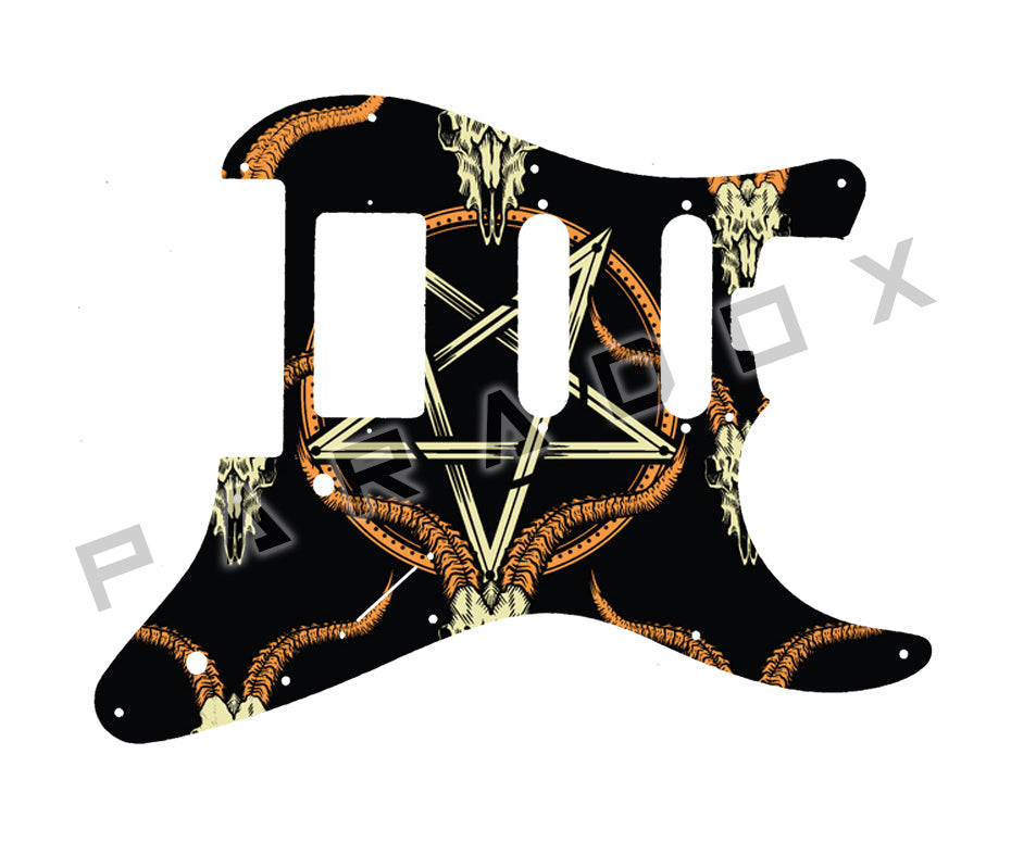 Custom Pickguard For 2022 - 2025 Made in Mexico Charvel Marco Sfogli Signature Pro-Mod So-Cal Style 1 HSS