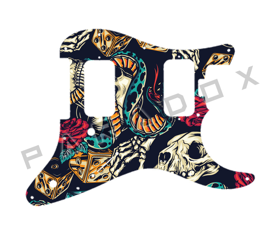 Custom Pickguard For 2023 - 2024 Made in Mexico Charvel Prashant Aswani Signature Pro-Mod So-Cal PA28