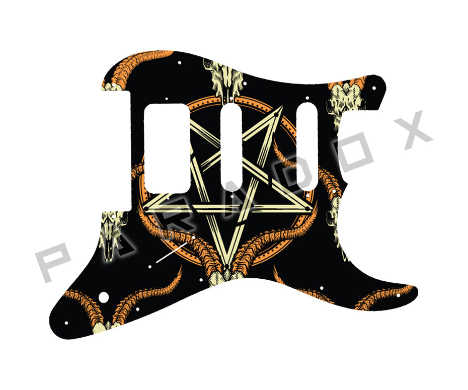 Custom Pickguard For 2016 - 2025 Made in America Charvel USA Select So-Cal Style 1 HSS FR