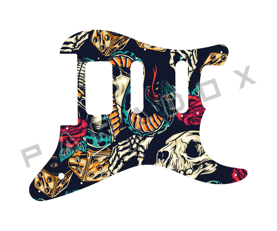 Custom Pickguard For 2016 - 2025 Made in America Charvel USA Select So-Cal Style 1 HSS FR