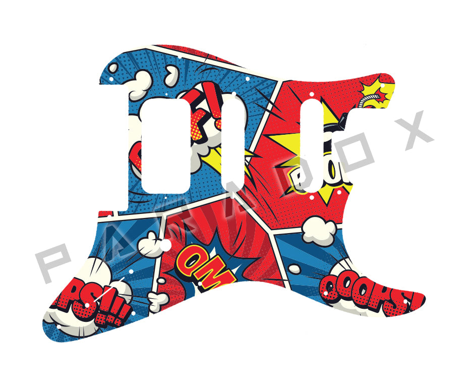 Custom Pickguard For 2016 Made in America Charvel So-Cal Custom Shop HSS