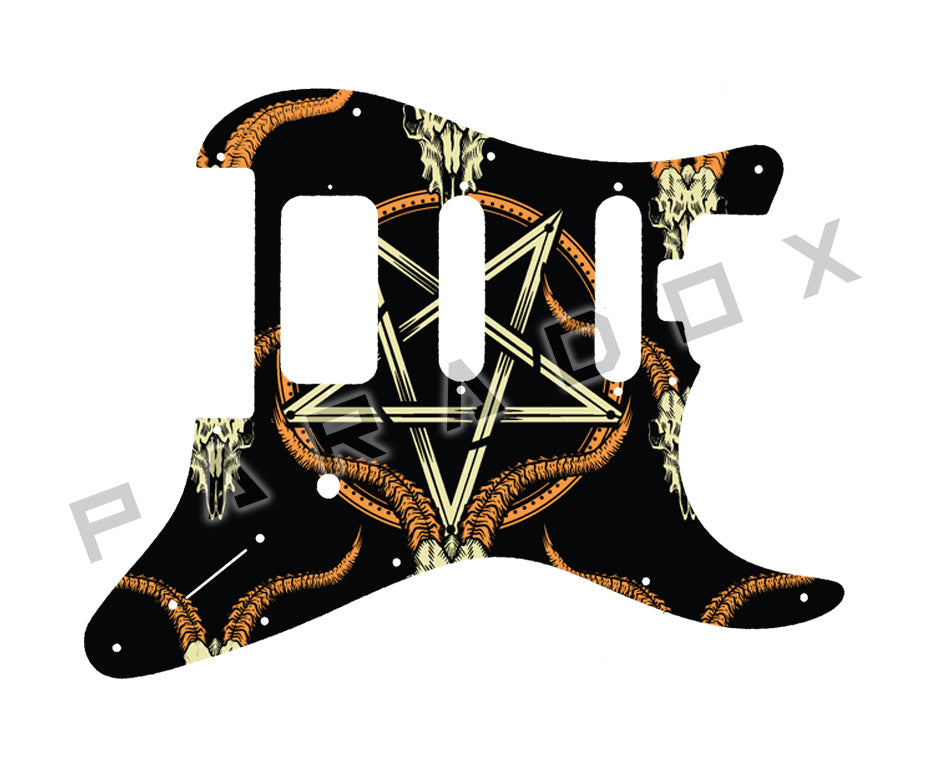 Custom Pickguard For 2016 Made in America Charvel So-Cal Custom Shop HSS