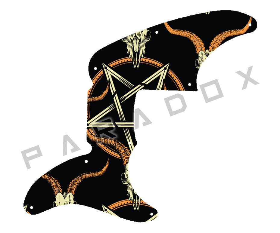 Custom Pickguard For 1994 - 1997 Made in Mexico Fender Precision Bass Special Cowpoke