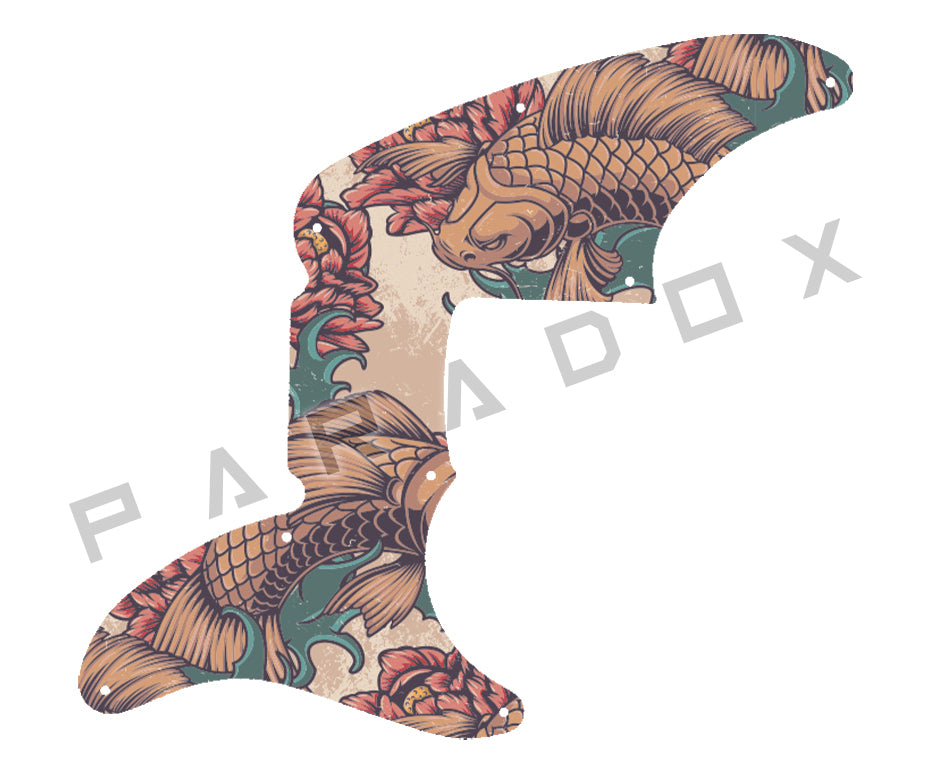 Custom Pickguard For 1994 - 1997 Made in Mexico Fender Precision Bass Special Cowpoke