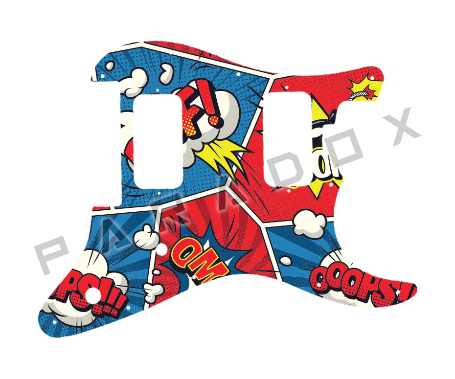 Custom Pickguard For 2019 - 2024 Made in America Charvel Custom Shop So-Cal 2H