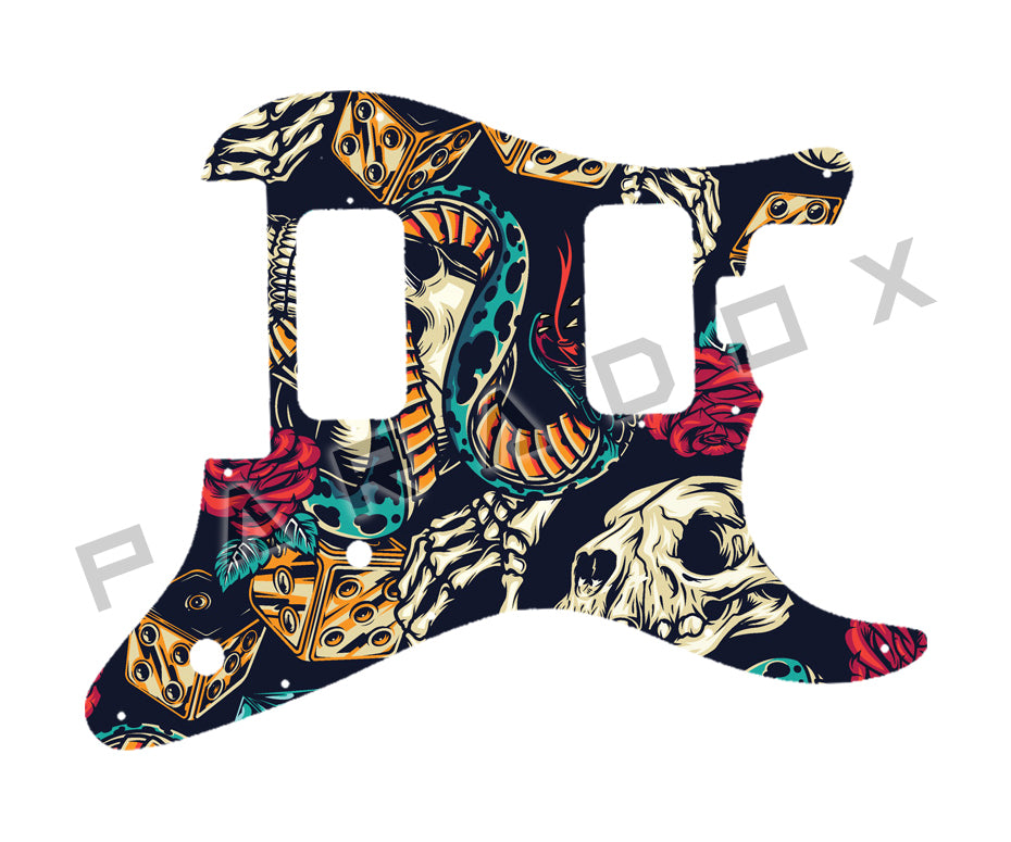 Custom Pickguard For 2019 - 2024 Made in America Charvel Custom Shop So-Cal 2H