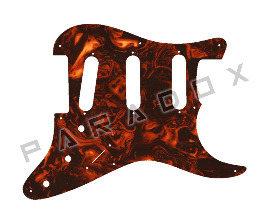 Custom Pickguard For 1987 - 1989 Made in Japan Charvel Model 1A SSS