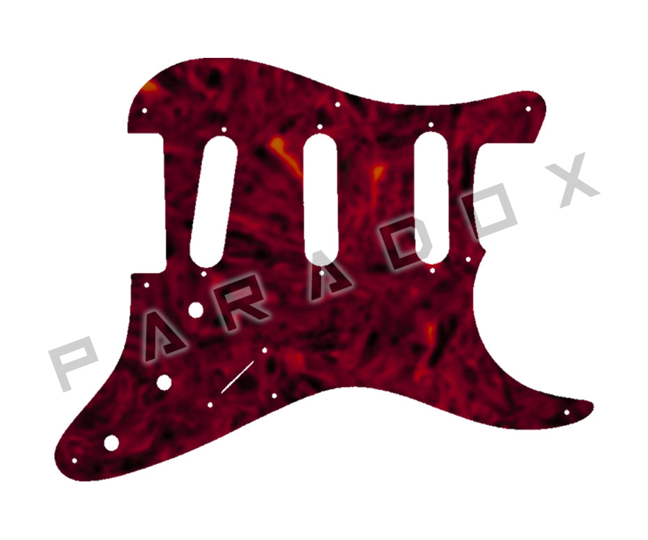 Custom Pickguard For 1987 - 1989 Made in Japan Charvel Model 1A SSS