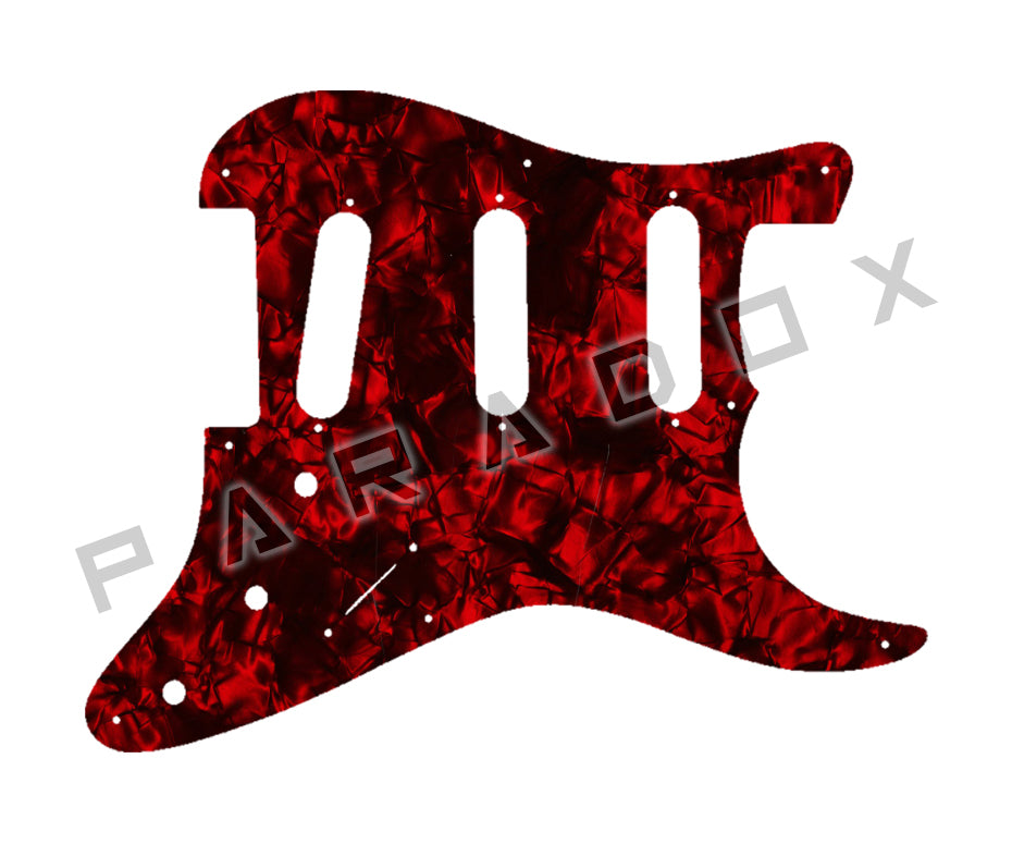Custom Pickguard For 1987 - 1989 Made in Japan Charvel Model 1A SSS