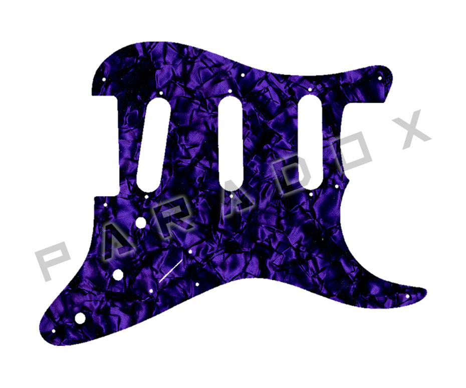 Custom Pickguard For 1987 - 1989 Made in Japan Charvel Model 1A SSS