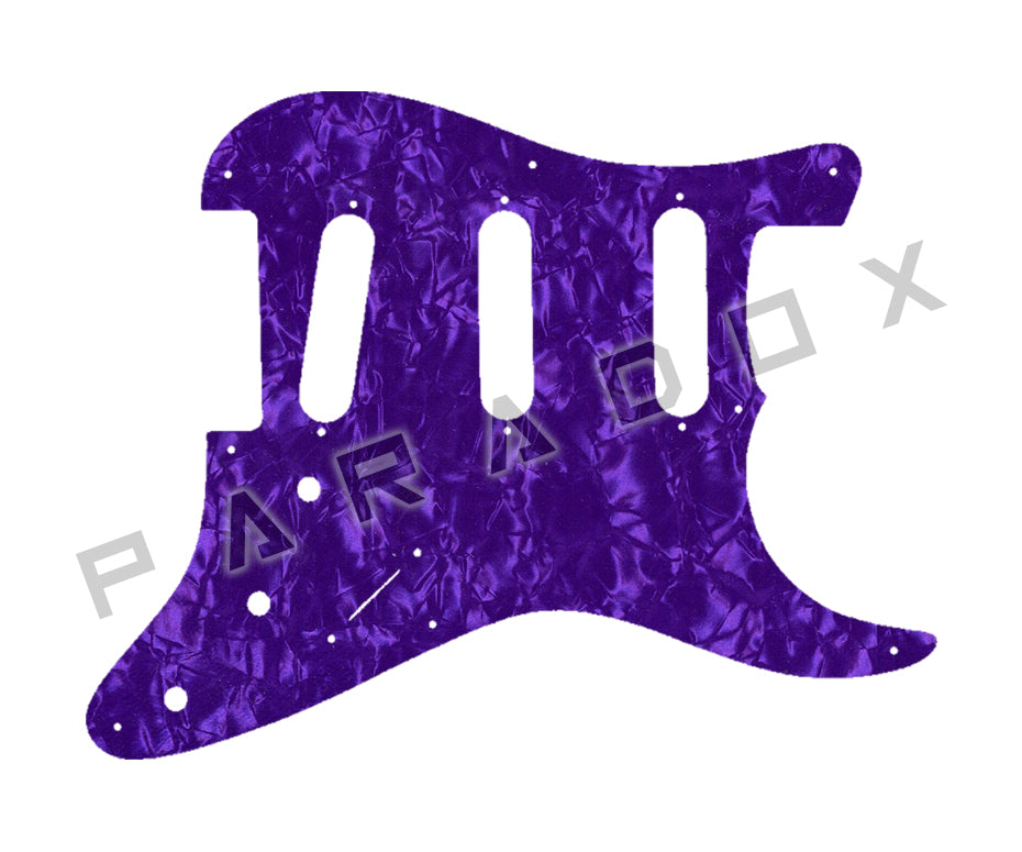 Custom Pickguard For 1987 - 1989 Made in Japan Charvel Model 1A SSS