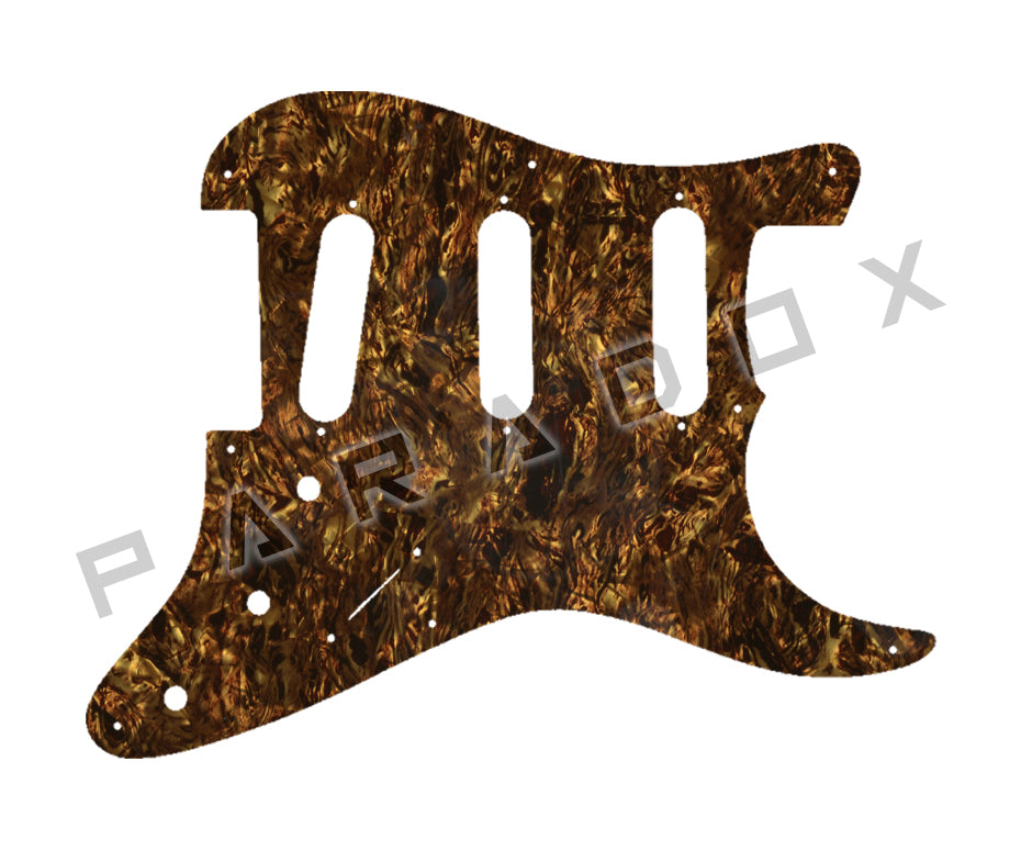 Custom Pickguard For 1987 - 1989 Made in Japan Charvel Model 1A SSS