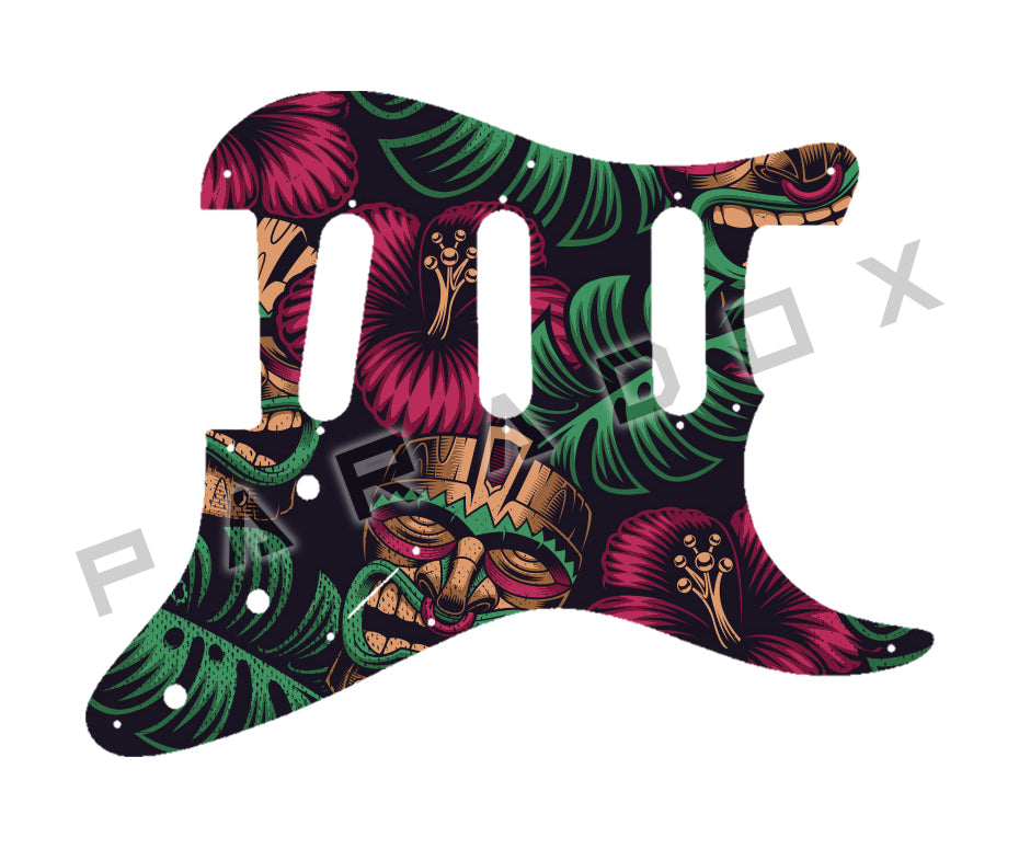 Custom Pickguard For 1987 - 1989 Made in Japan Charvel Model 1A SSS
