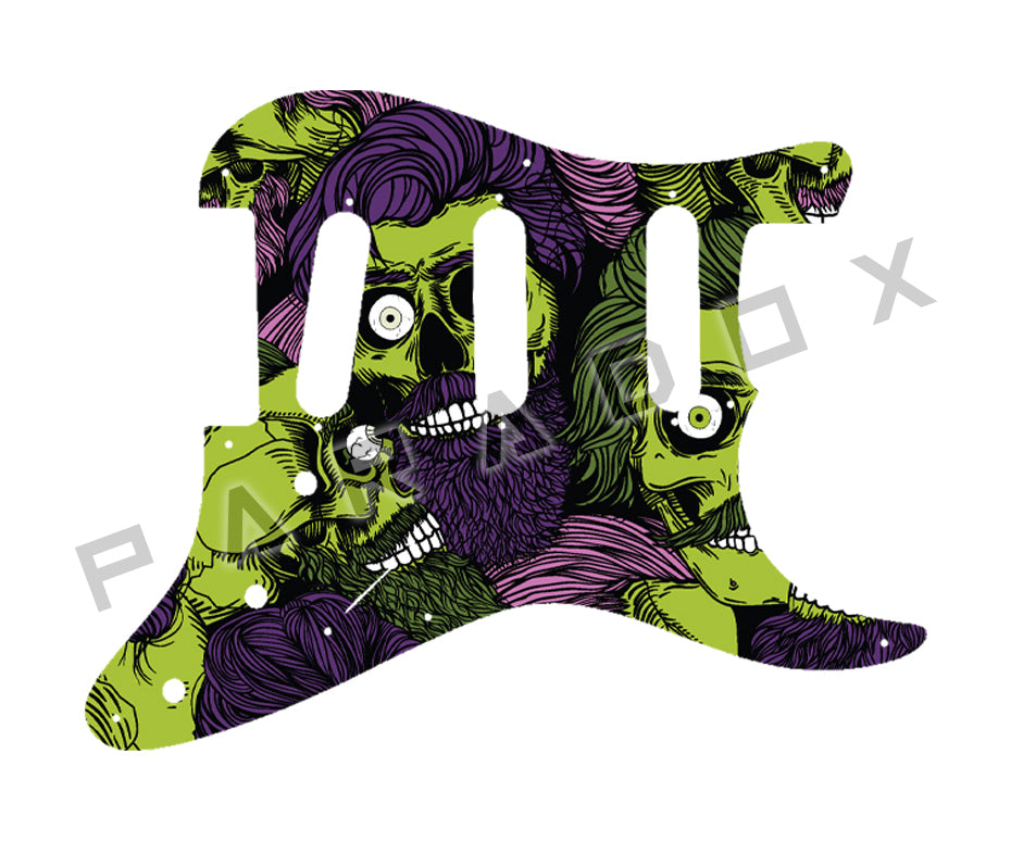 Custom Pickguard For 1987 - 1989 Made in Japan Charvel Model 1A SSS