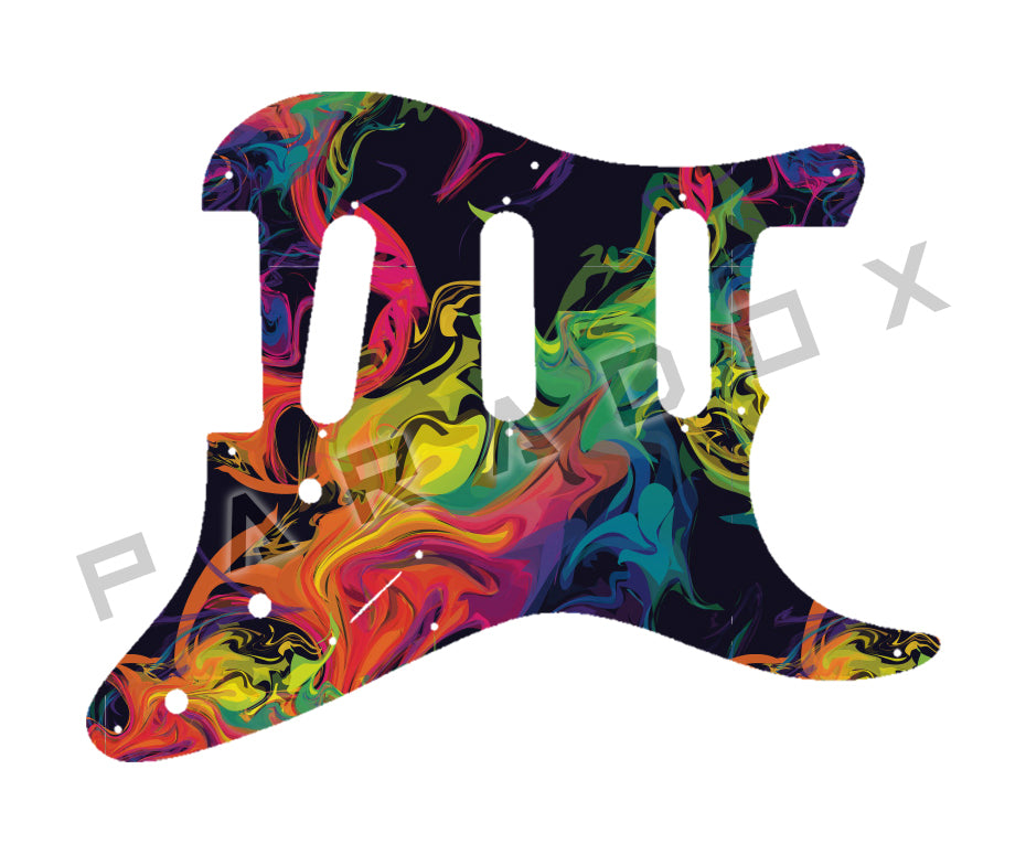 Custom Pickguard For 1987 - 1989 Made in Japan Charvel Model 1A SSS